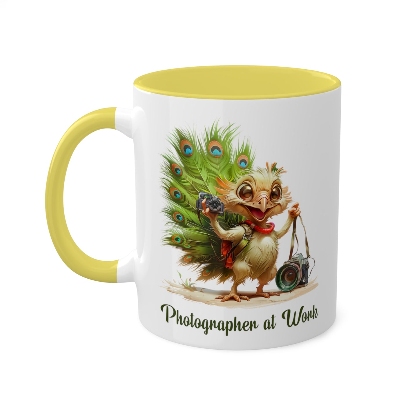 Peacock Photographer Mug