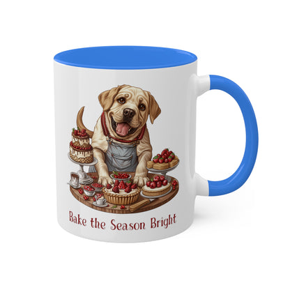 Dog Christmas Baker Mug