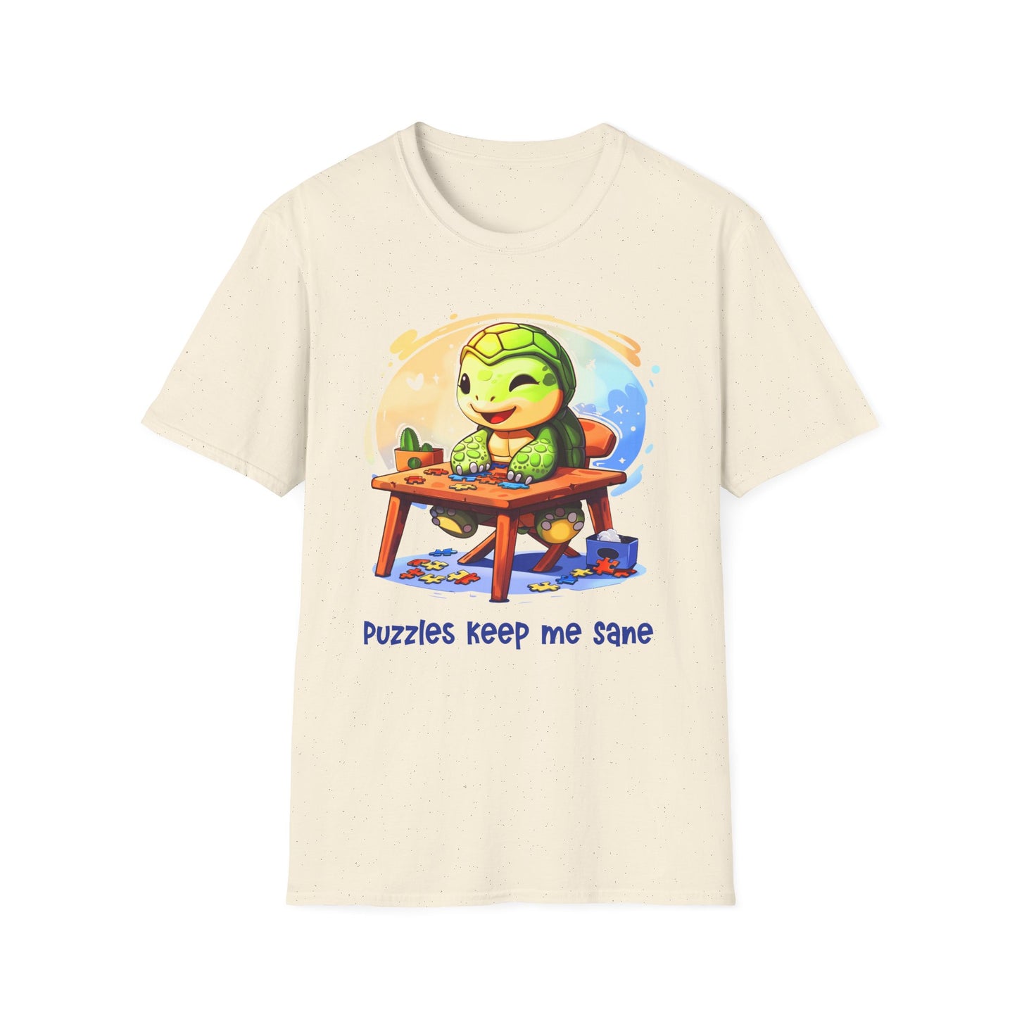 Turtle Puzzler Softstyle T-Shirt