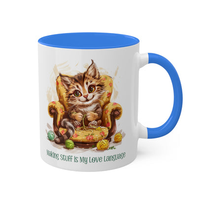 Cat Knitter Mug