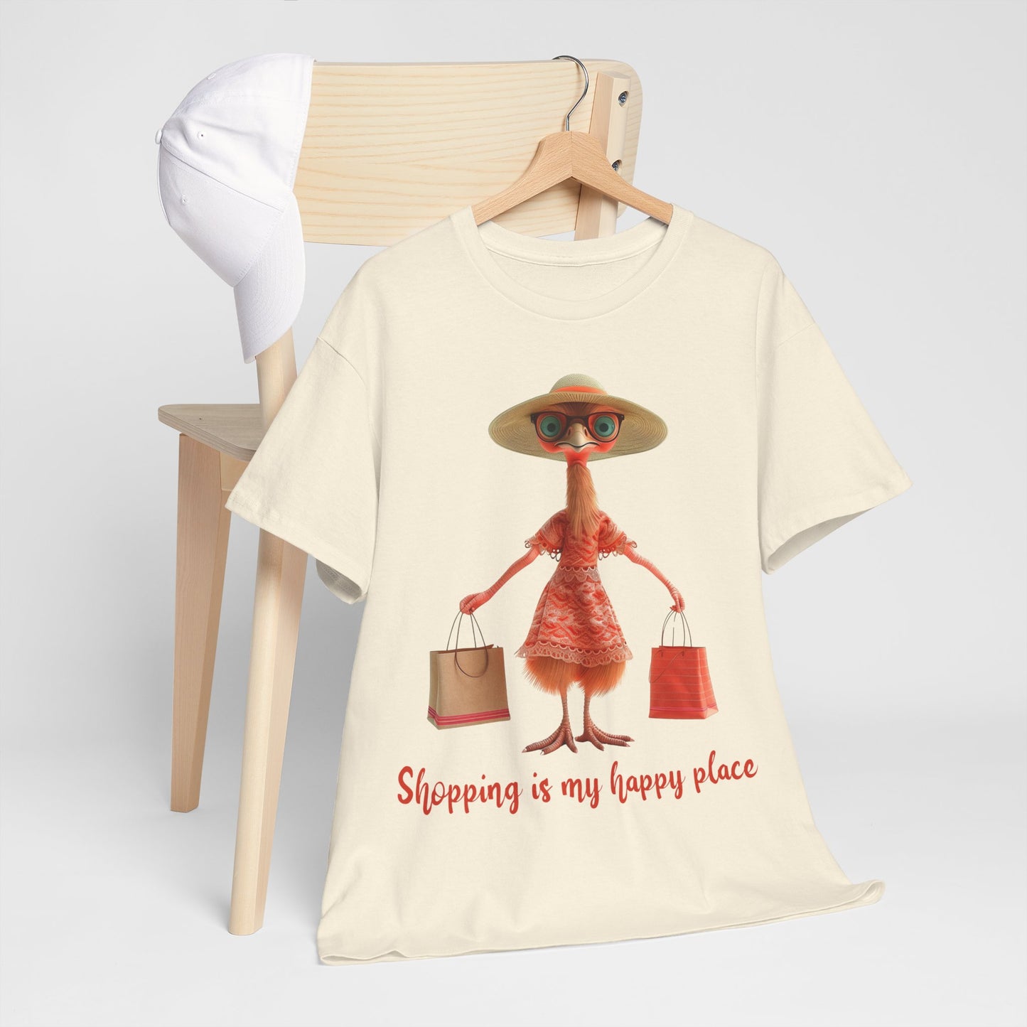 Ostrich Shopper Tee