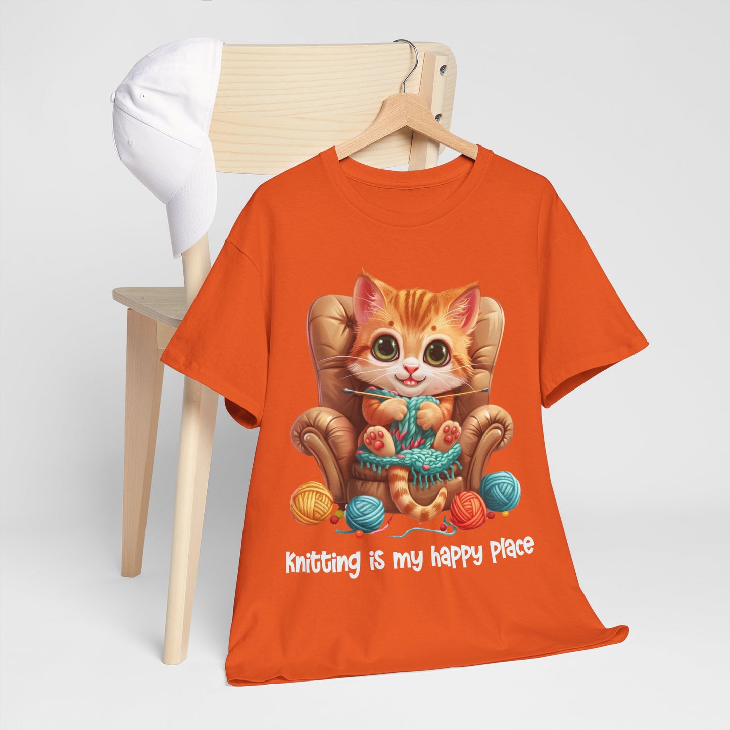 Cat Knitter Tee