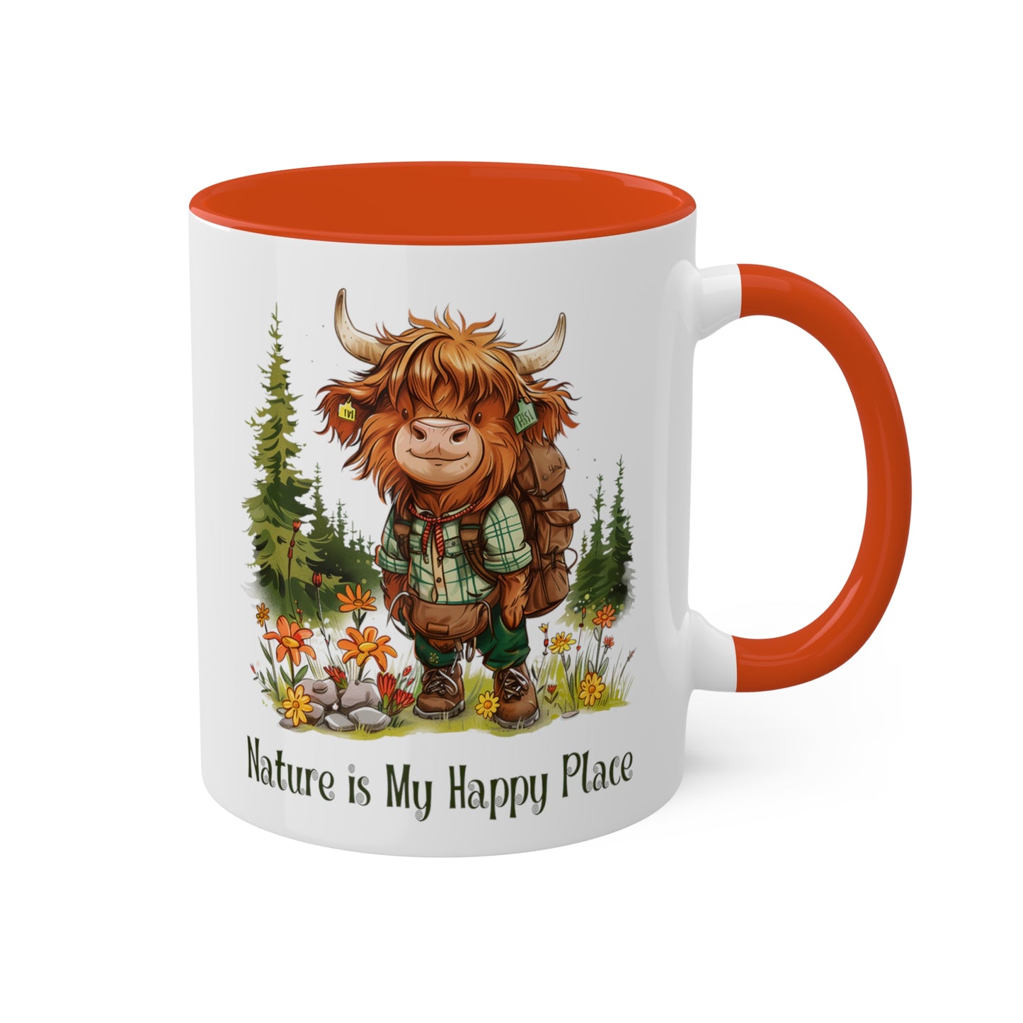 Highland Cow Backpacker Mug