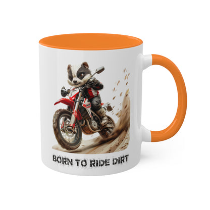 Skunk Dirt Biker Mug