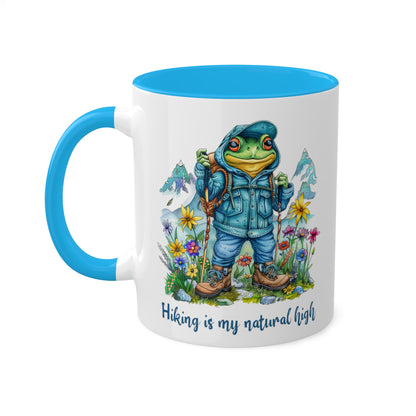 Frog Hiker Mug