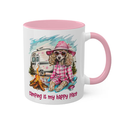 Poodle Camper Mug