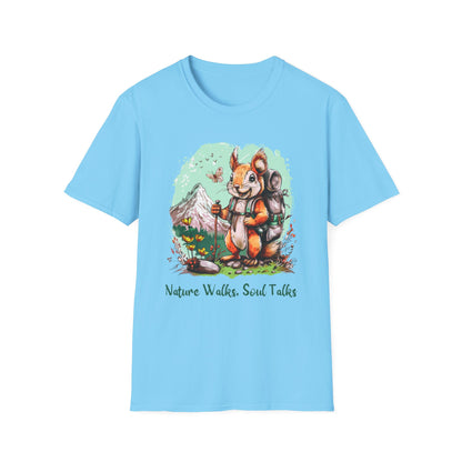 Squirrel Hiker Softstyle T-Shirt