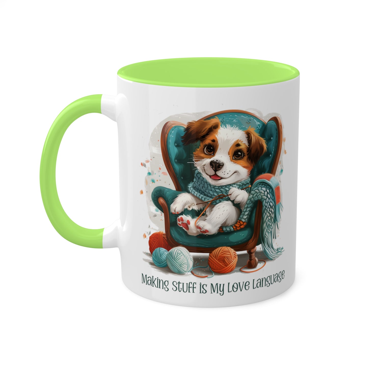 Dog Crocheter Mug