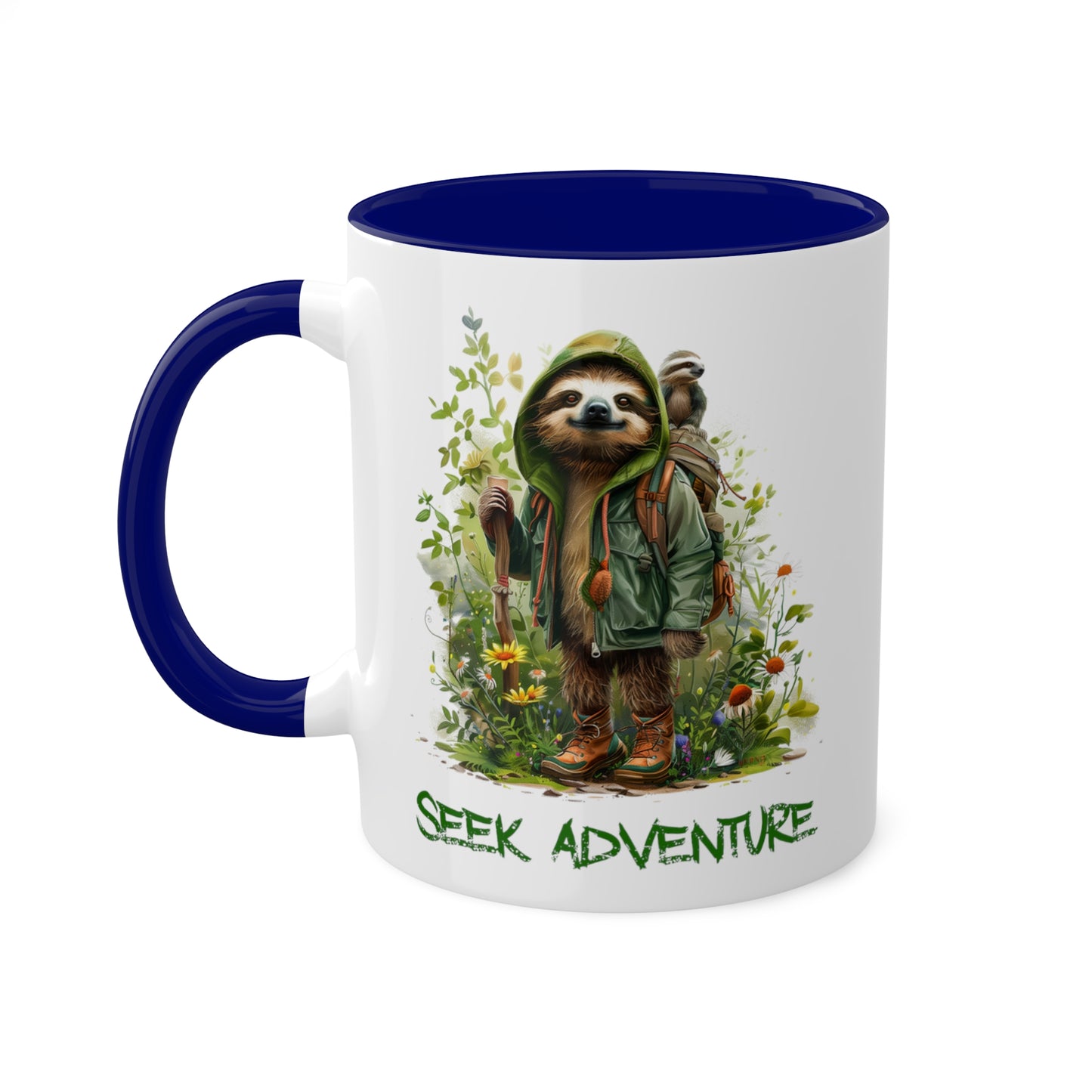 Sloth Backpacker Mug