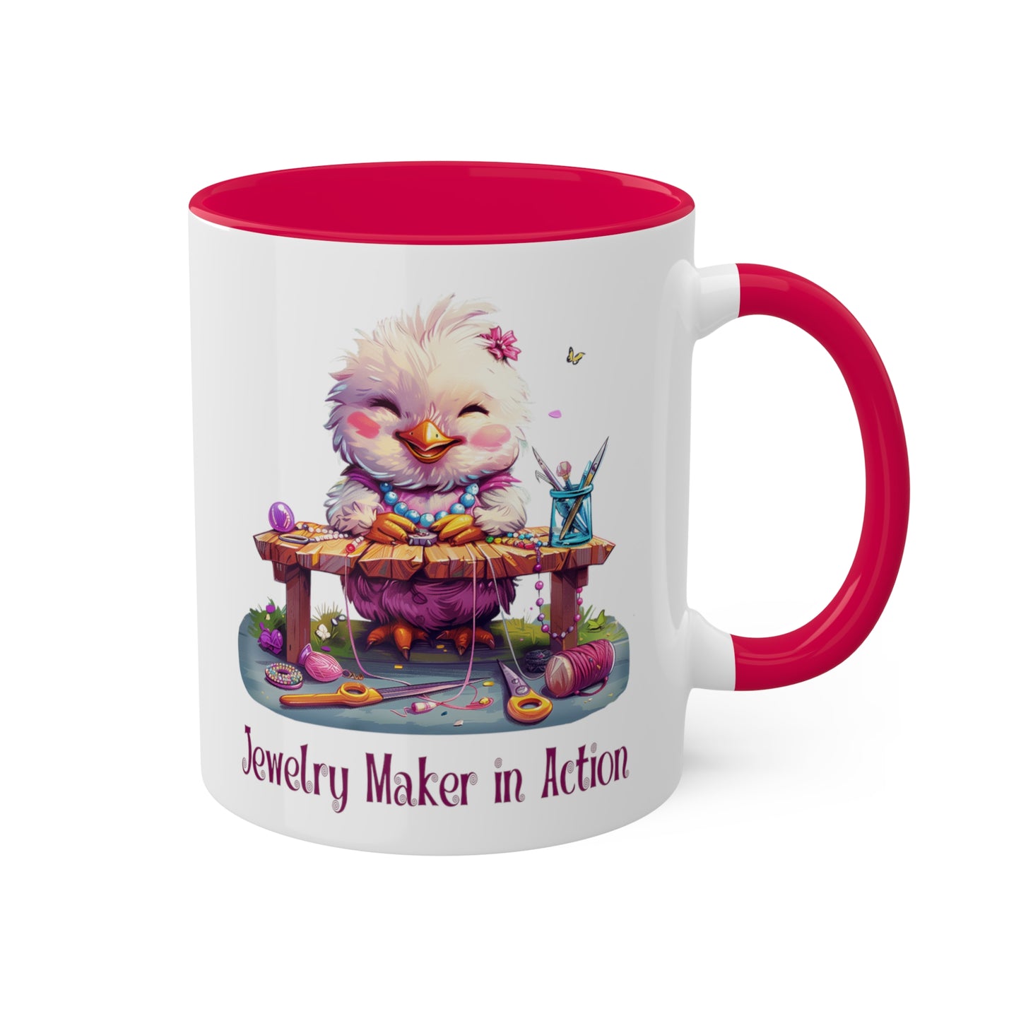 Chicken Jewelry Maker Mug