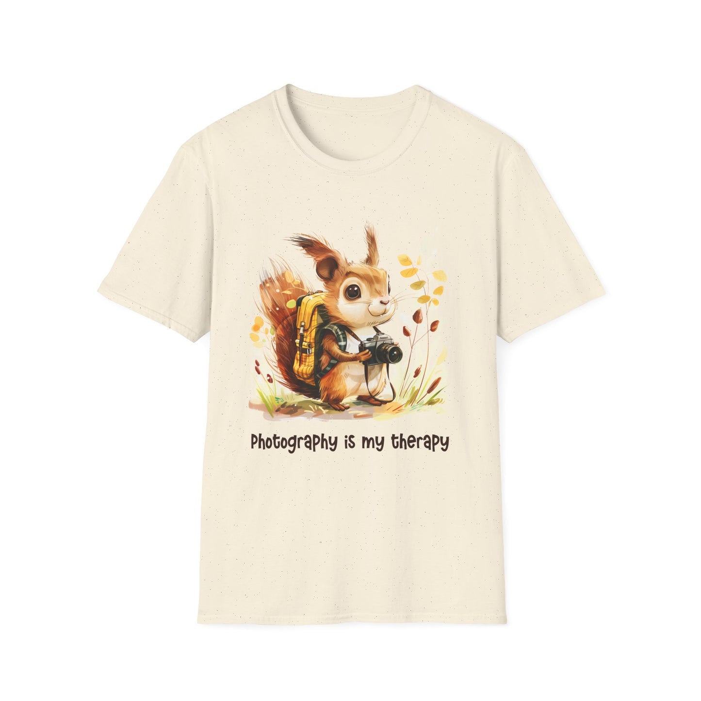 Squirrel Photographer Softstyle T-Shirt