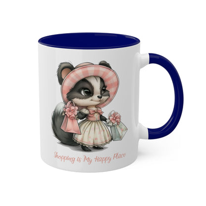 Skunk Shopping Mug