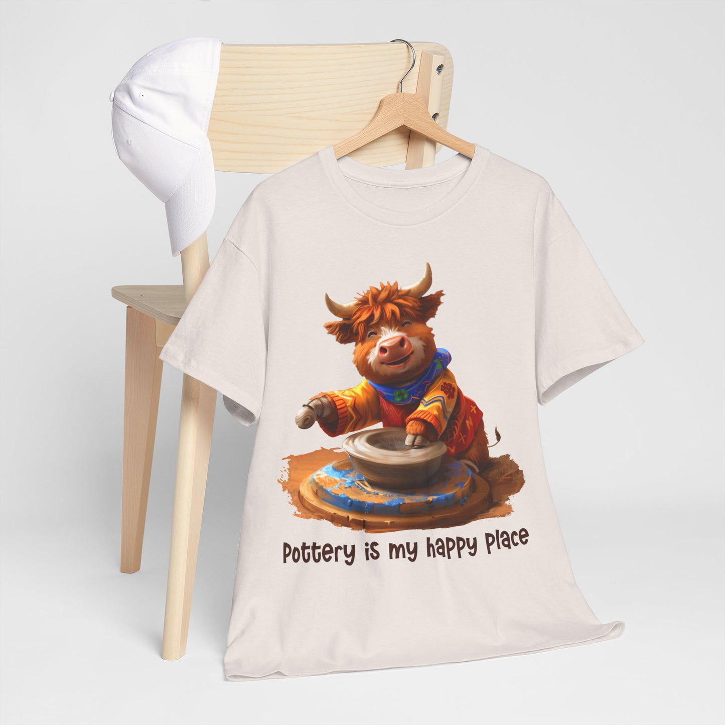 Highland Cow Potter Tee