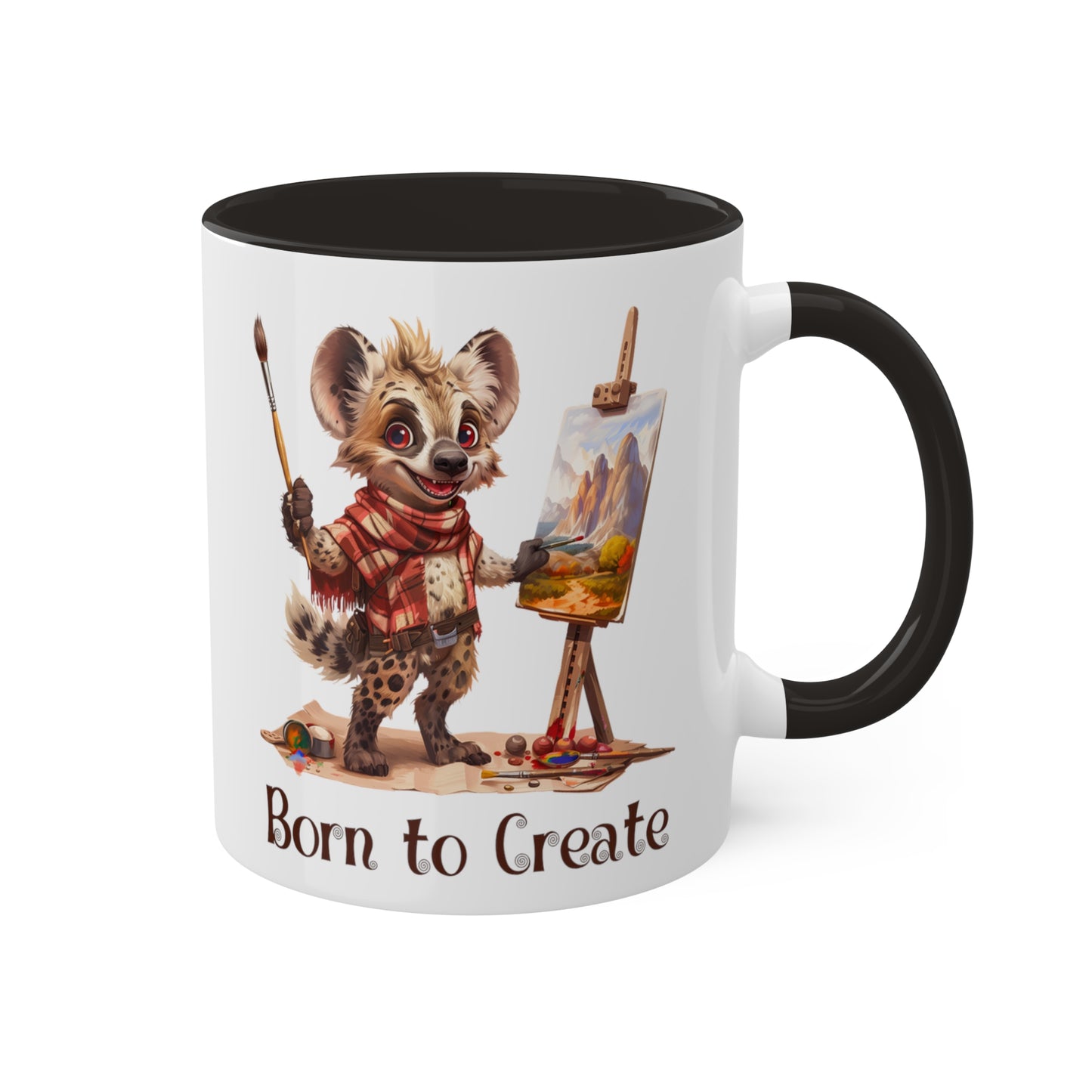 Hyena Artist Mug