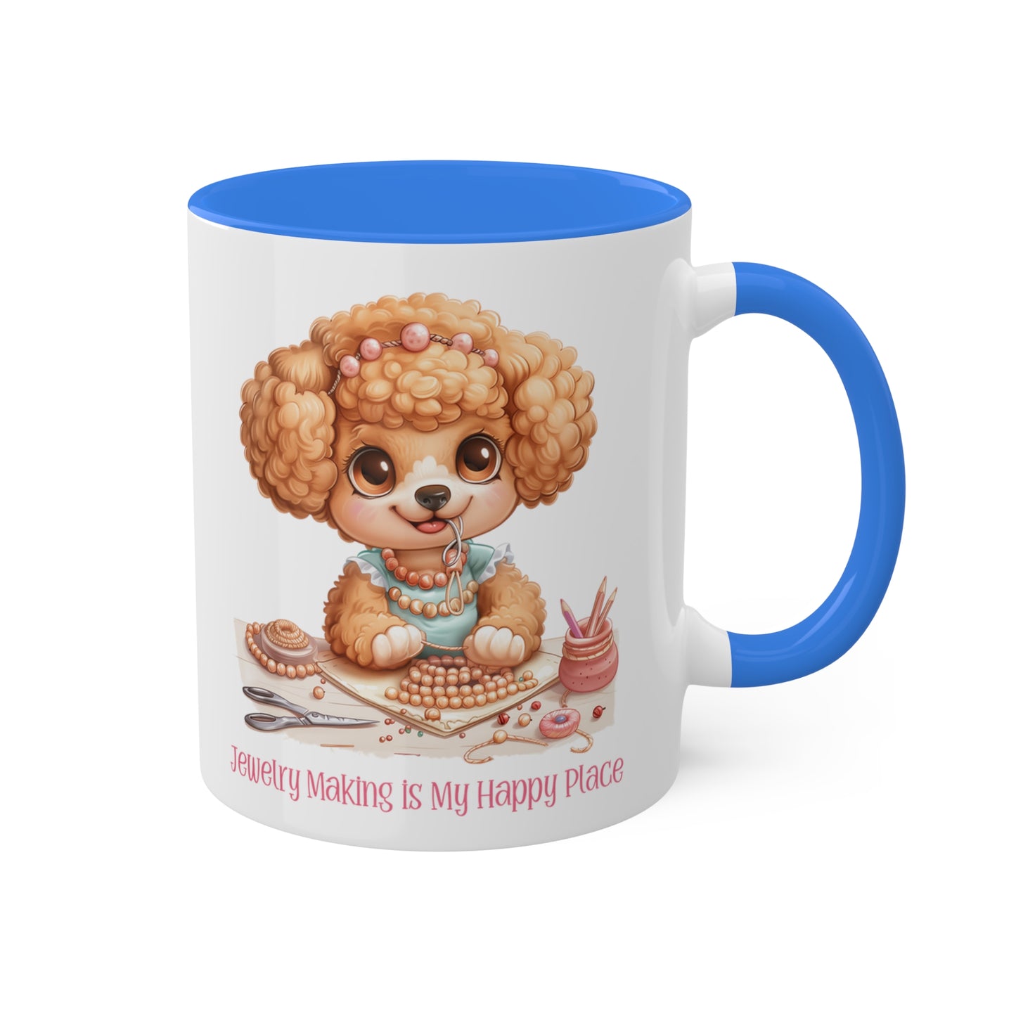 Poodle Jewelry Maker Mug