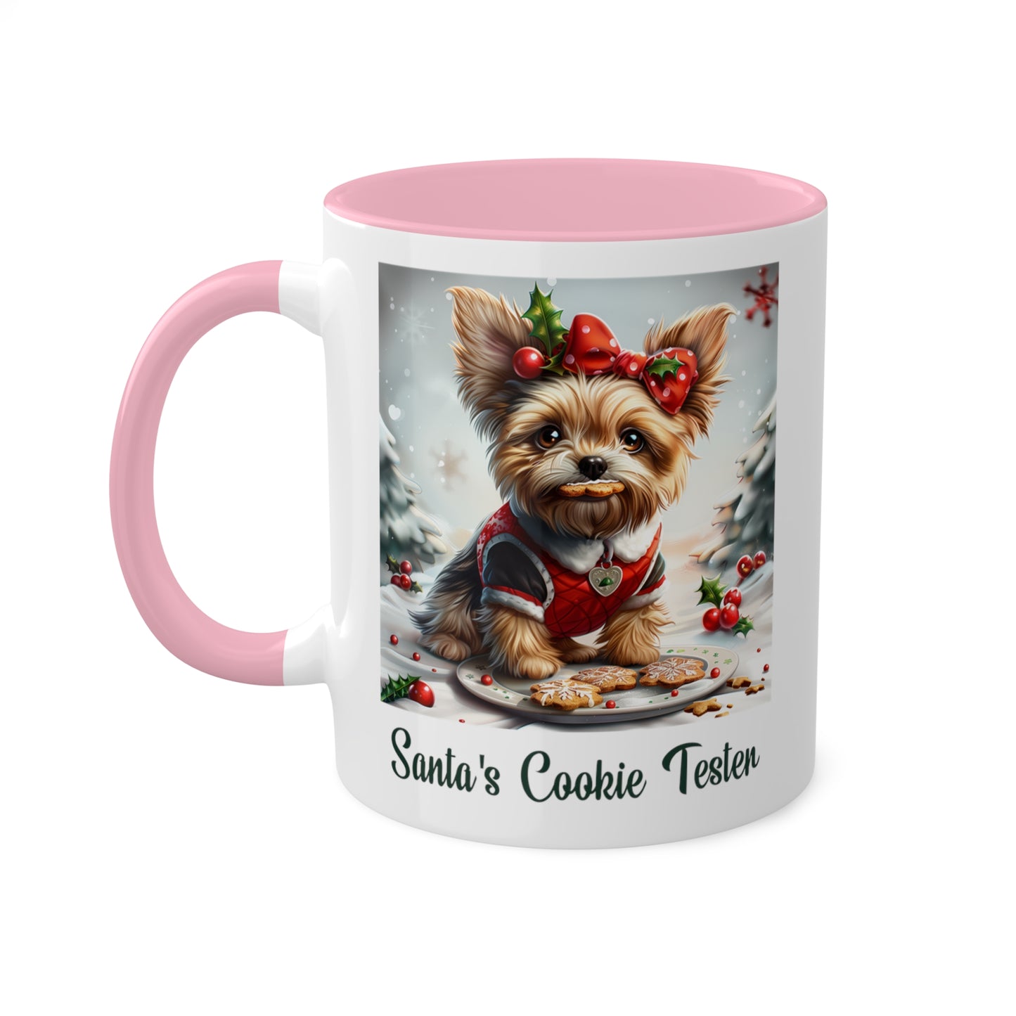 Terrier Christmas Baker Mug