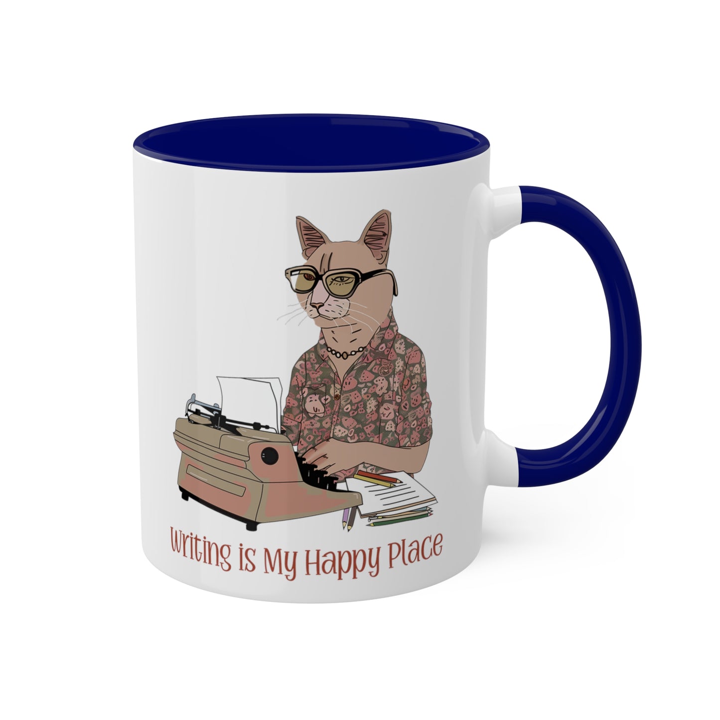 Cat Writer Mug