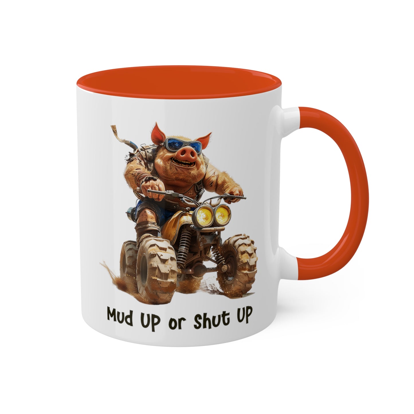 Pig Quad Rider Mug