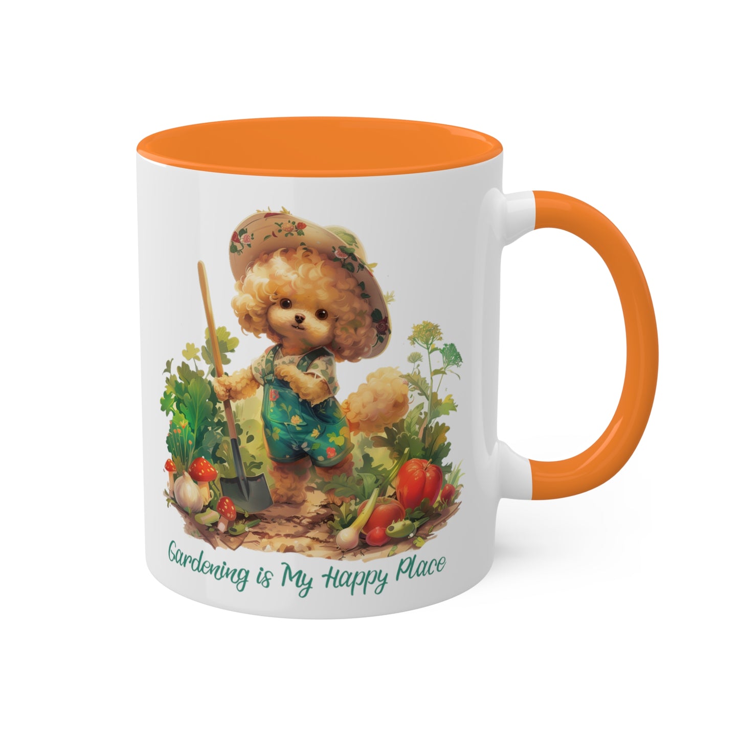 Poodle Gardener Mug