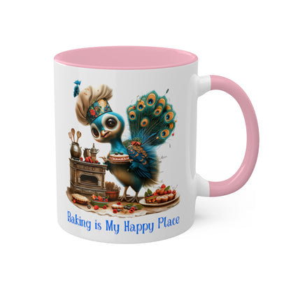 Peacock Baker Mug