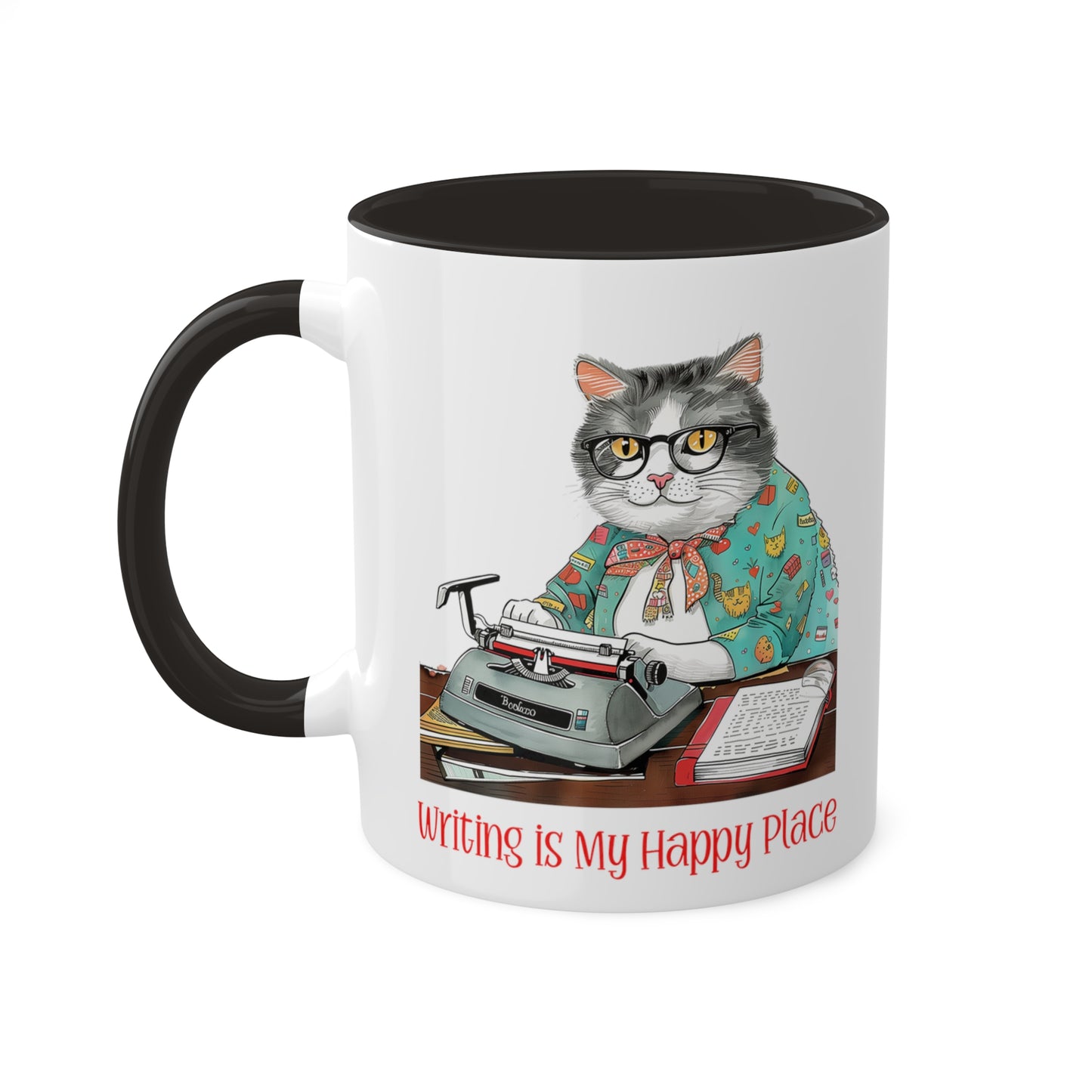 Cat Writer Mug