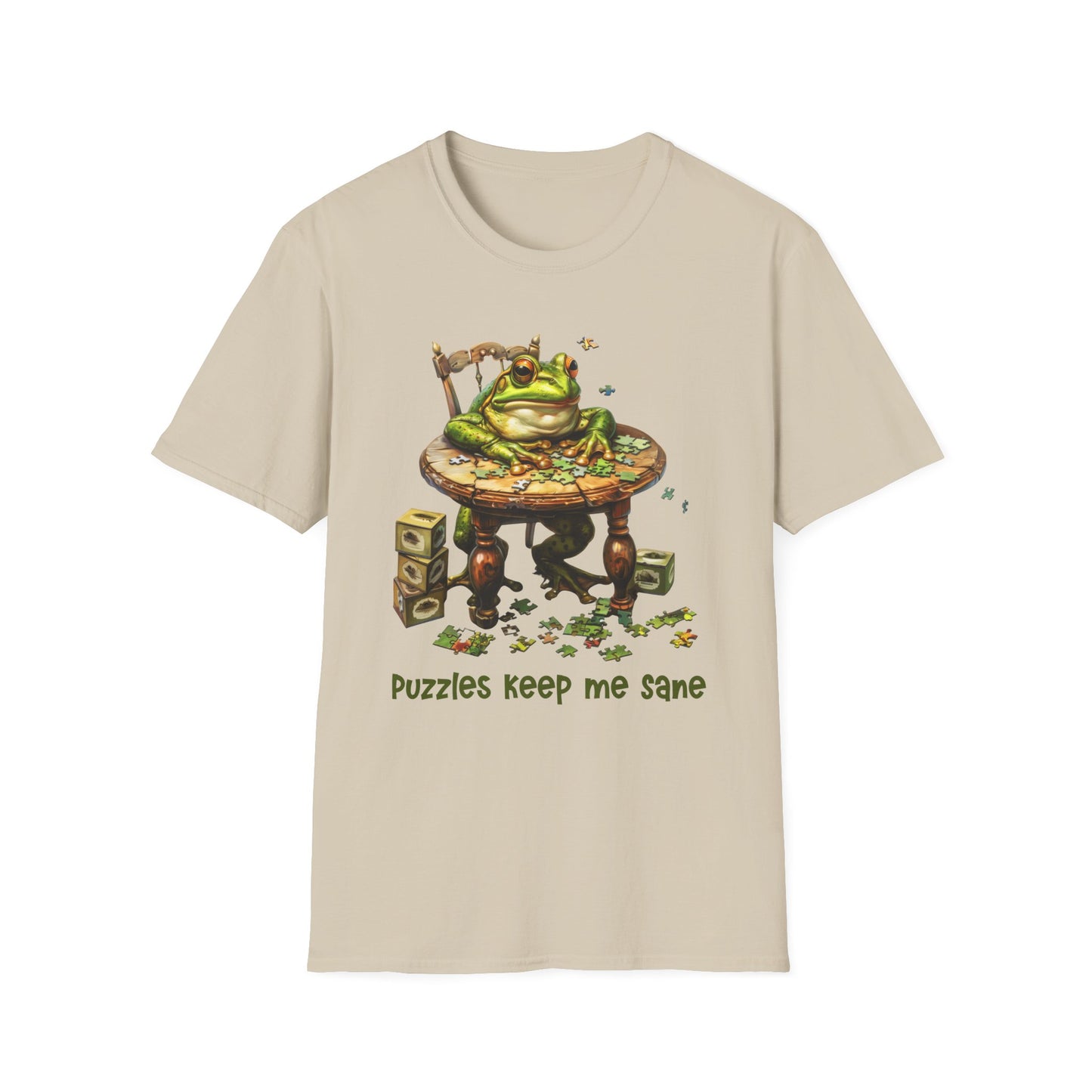 Frog Puzzler Softstyle T-Shirt