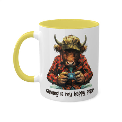 Highland Cow Gamer Mug