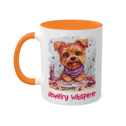 Terrier Dog Jewelry Maker Mug