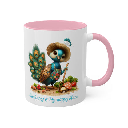 Peacock Gardener Mug