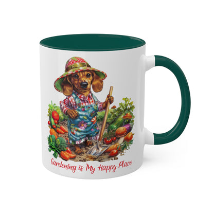 Dachshund  Gardener Mug