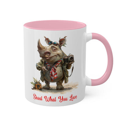 Rhino Photographer Mug