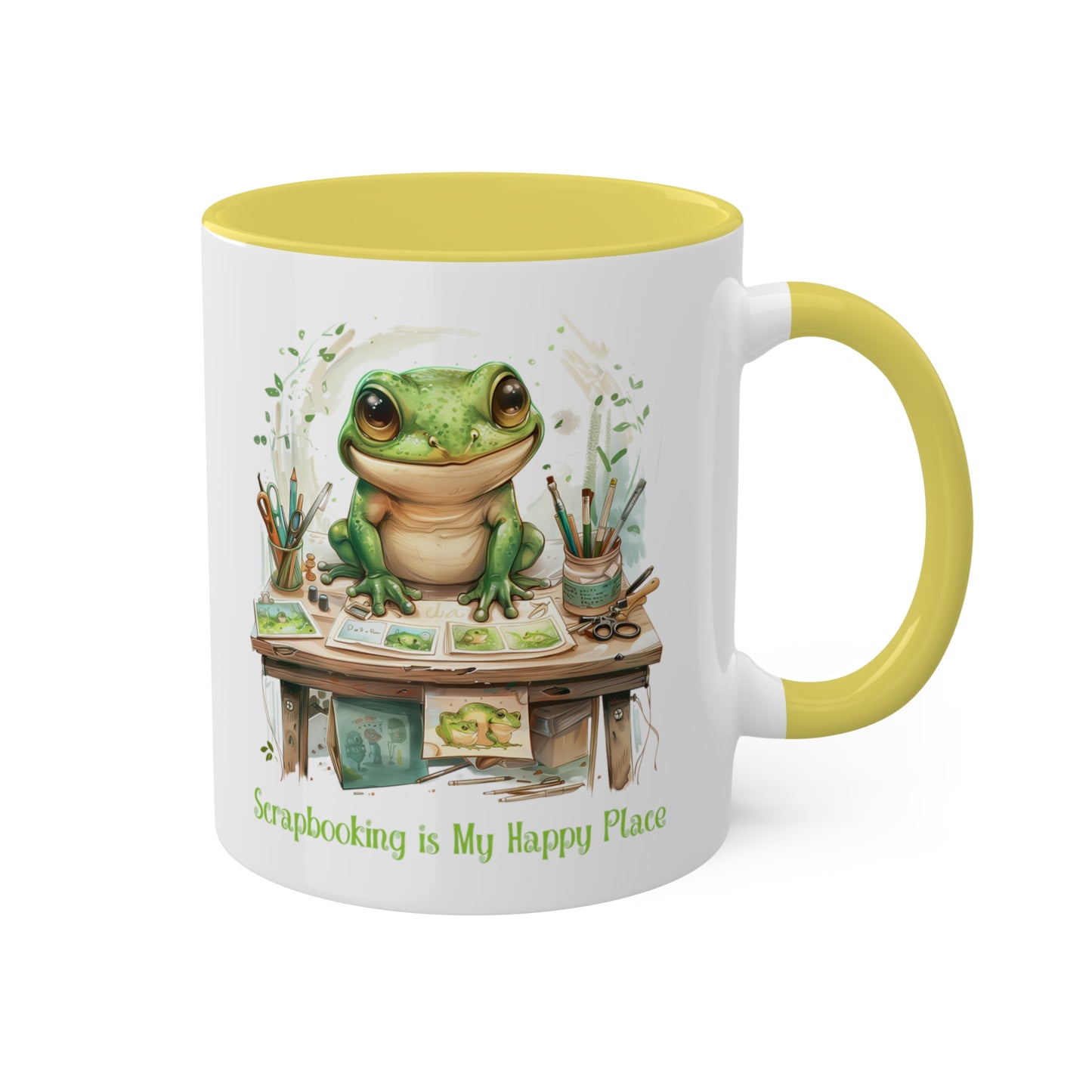 Frog Scrapbooker Mug