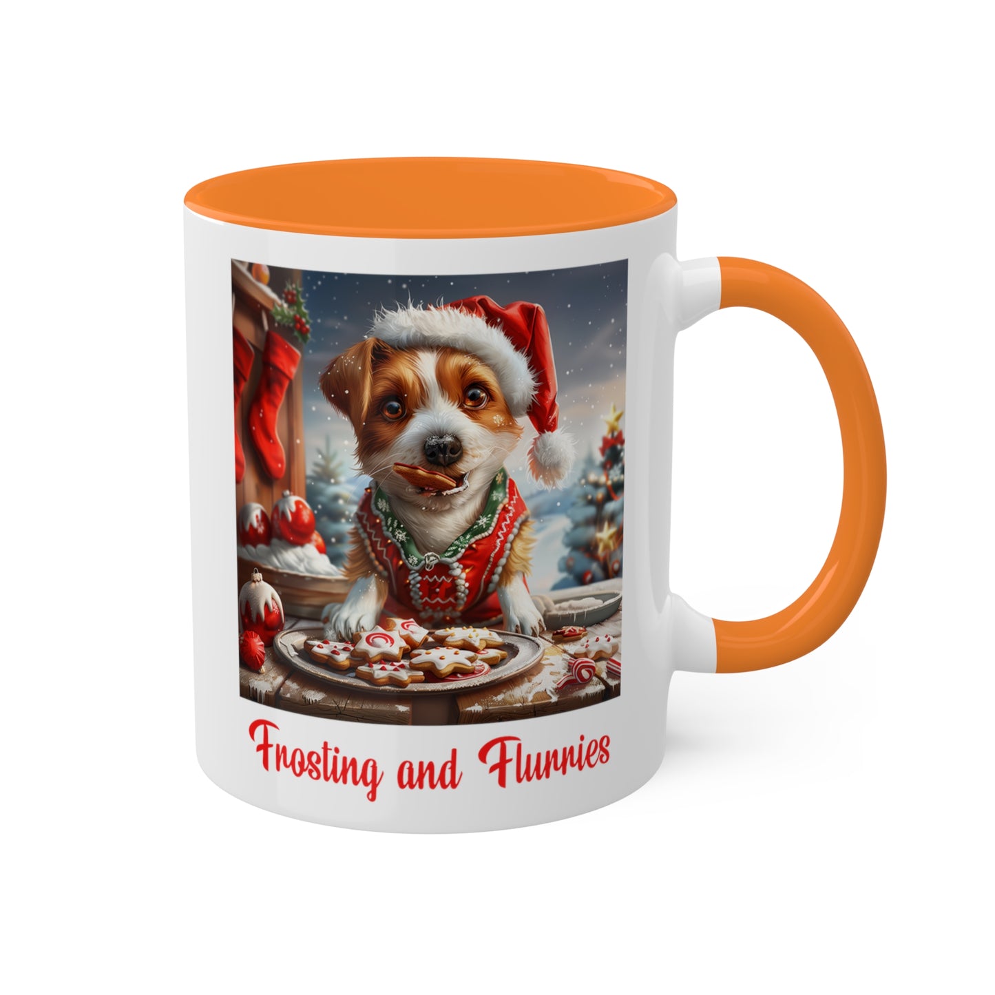 Dog Christmas Baker Mug