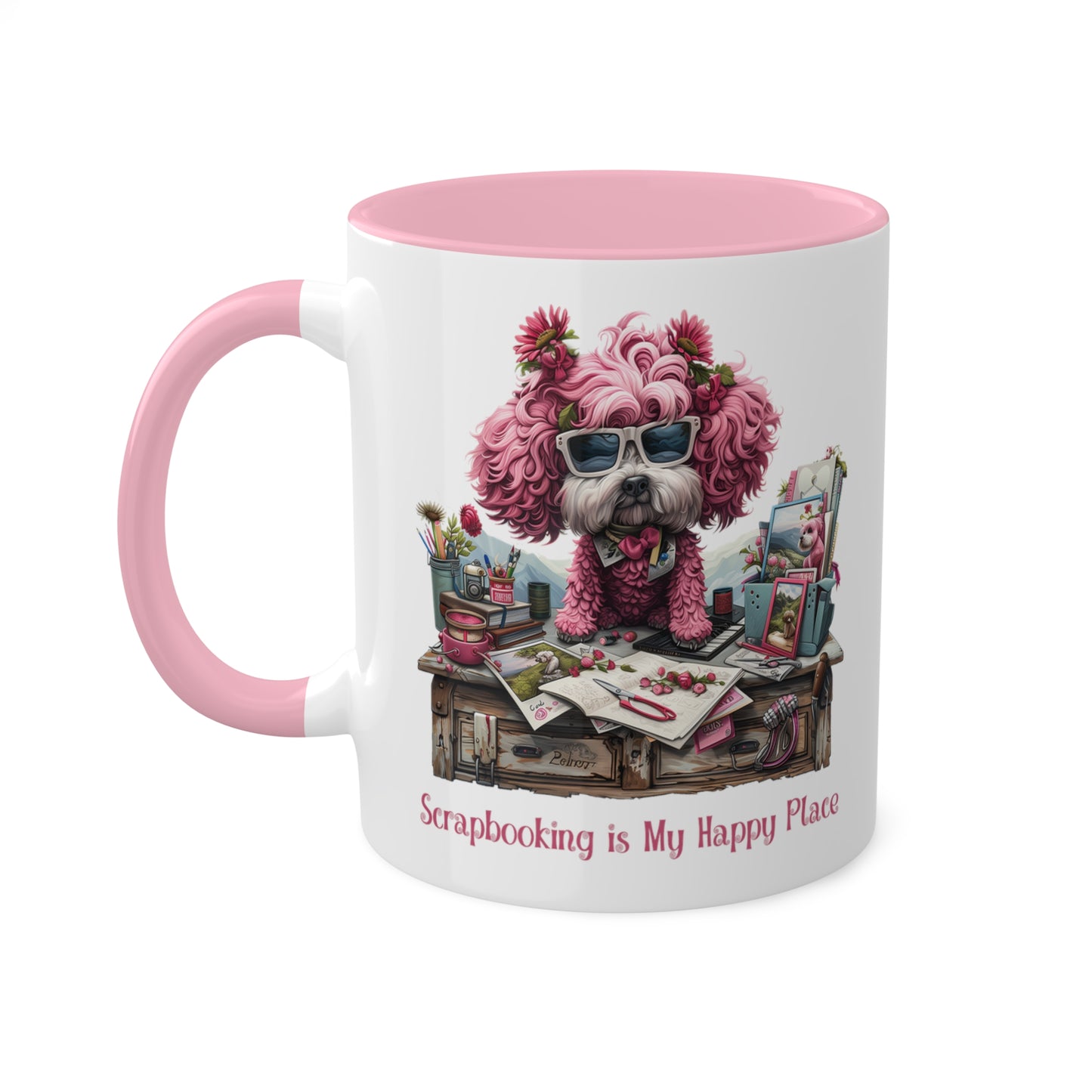 Dog Scrapbooker Mug