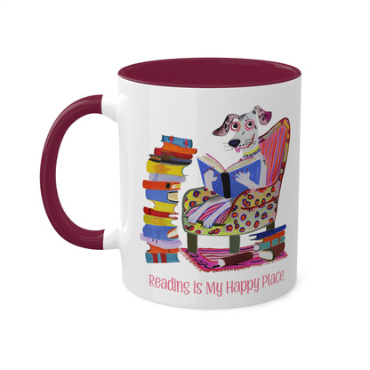 Dalmatian Reading Mug