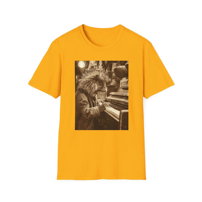 Vintage Western Porcupine Piano Softstyle T-Shirt