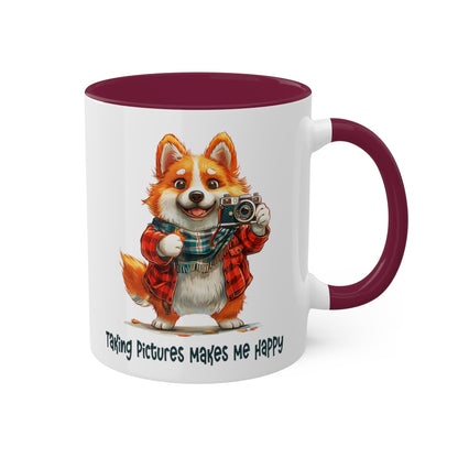 Corgi Photographer Mug