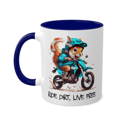 Squirrel Dirt Biker Mug