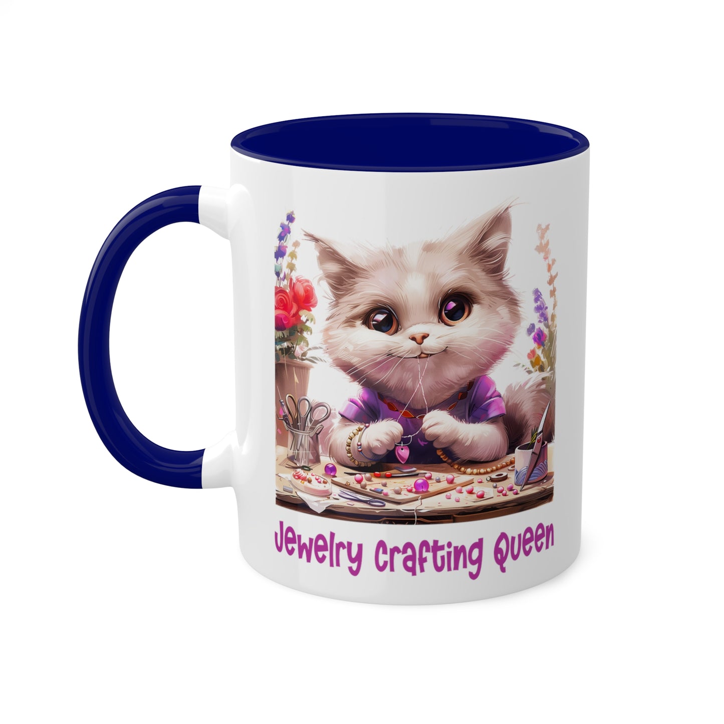 Cat Jewelry Maker Mug