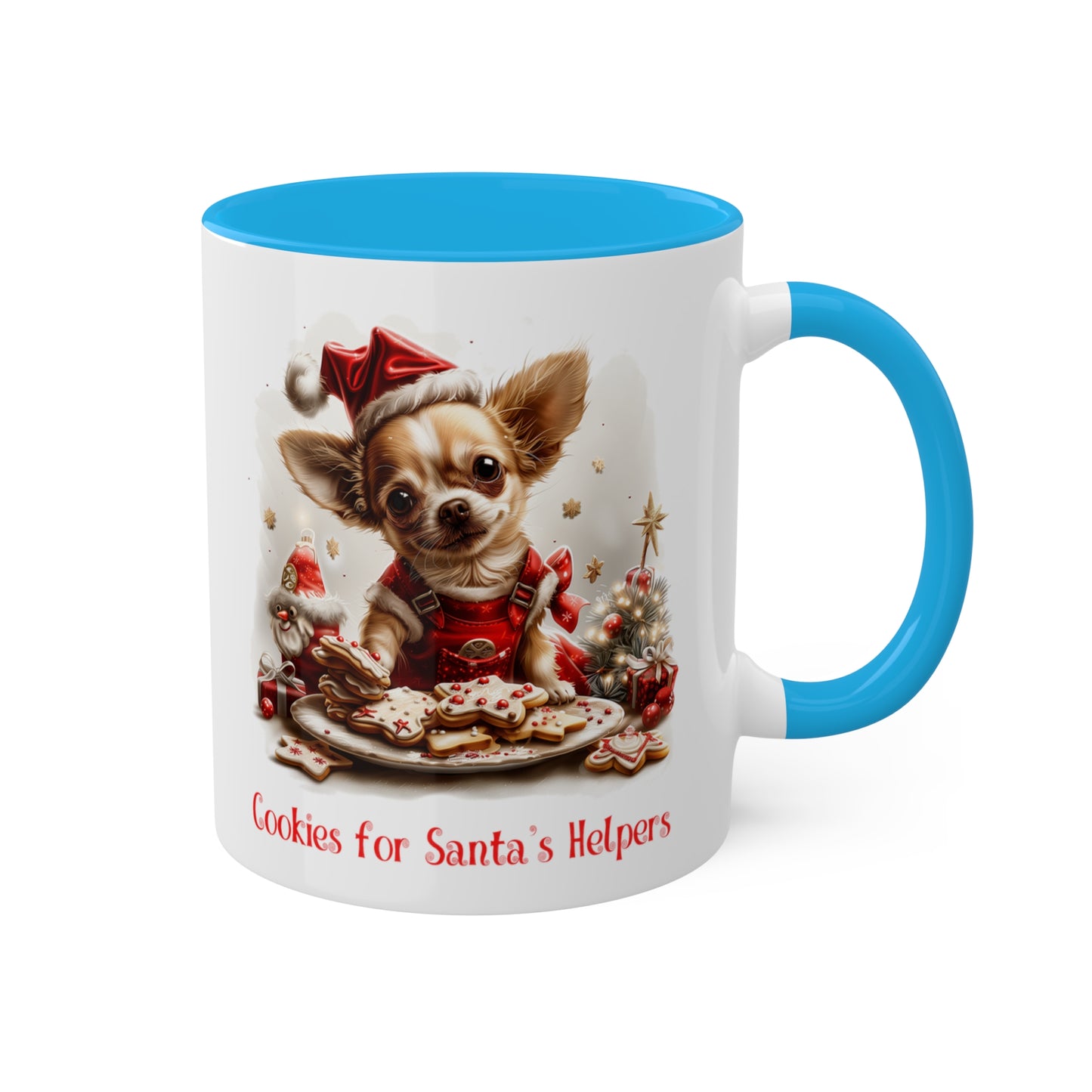 Chihuahua Christmas Baker Mug