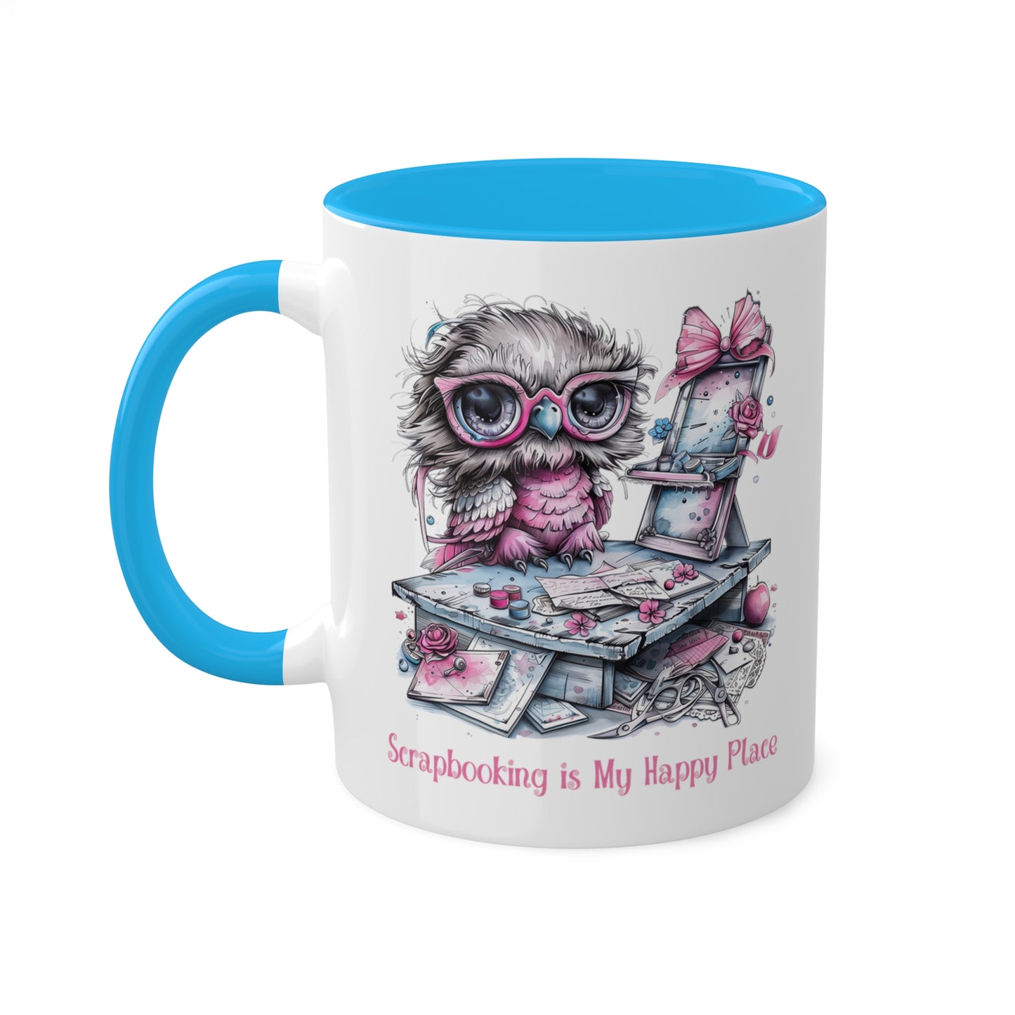 Owl Scrapbooking Mug