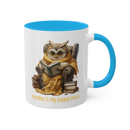 Owl Reading Mug