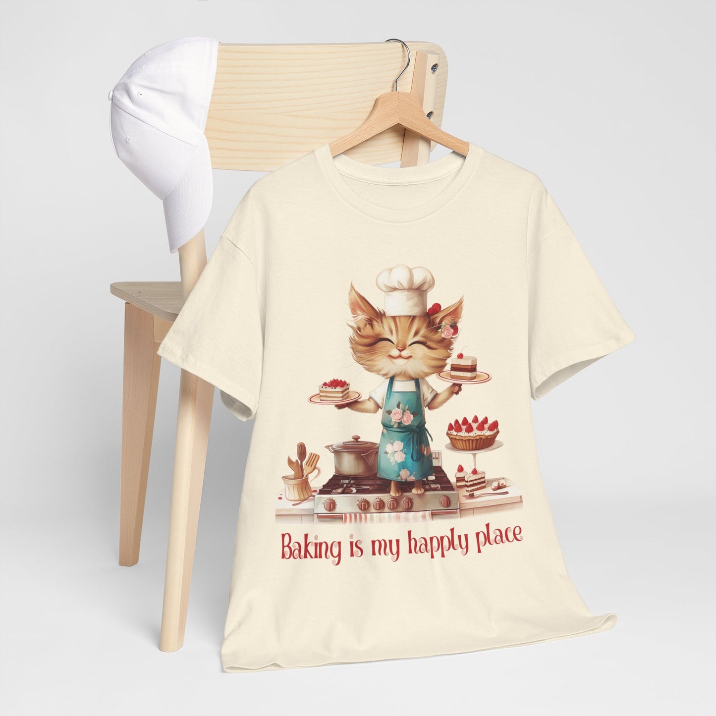 Cat Baker Tee