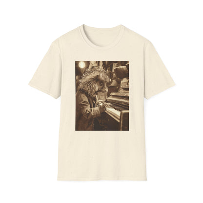 Vintage Western Porcupine Piano Softstyle T-Shirt