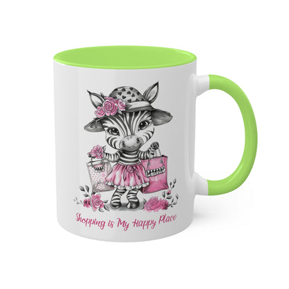 Zebra Shopper Mug