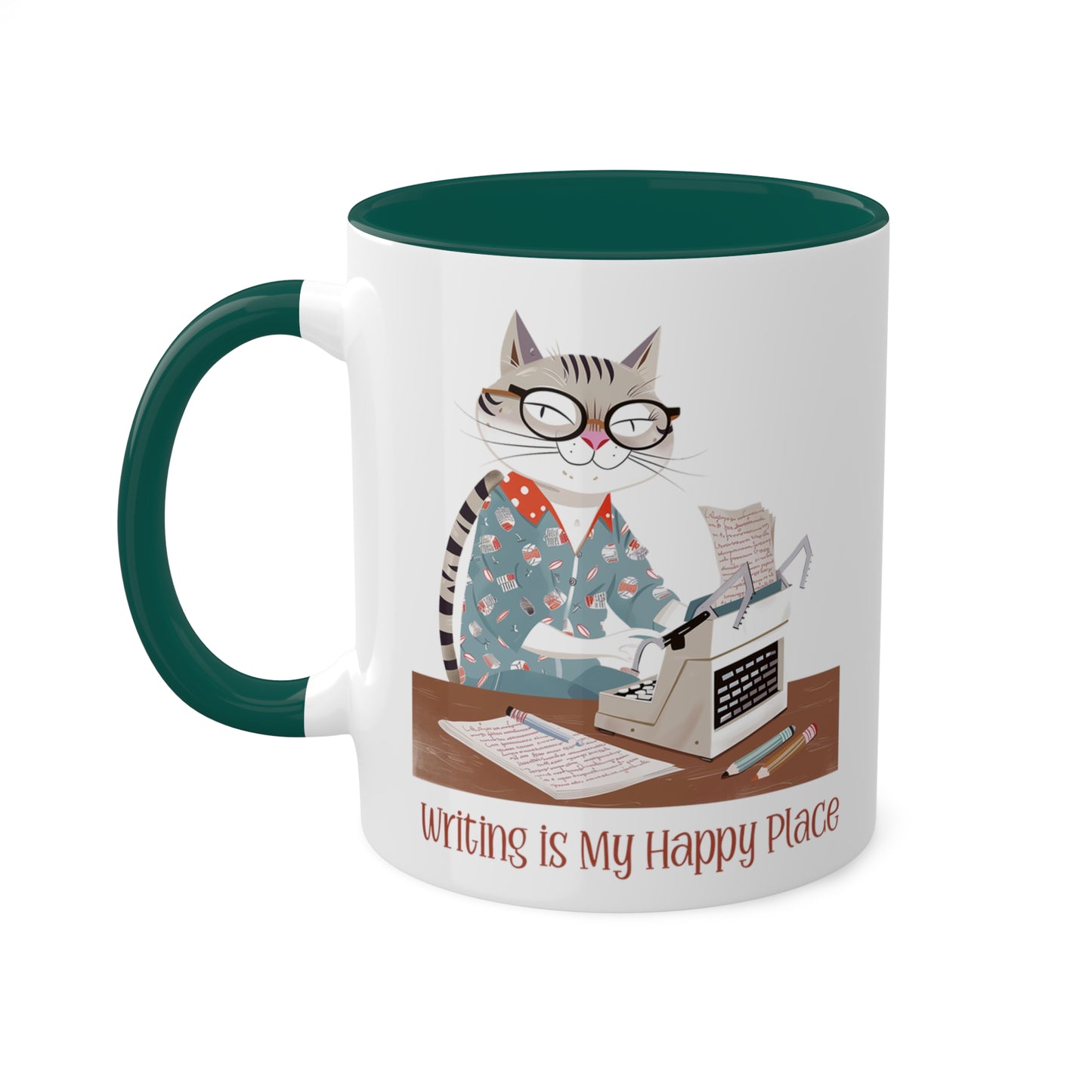 Cat Writer Mug