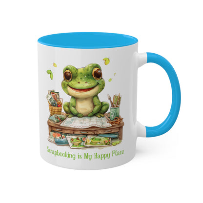 Frog Scrapbooker Mug