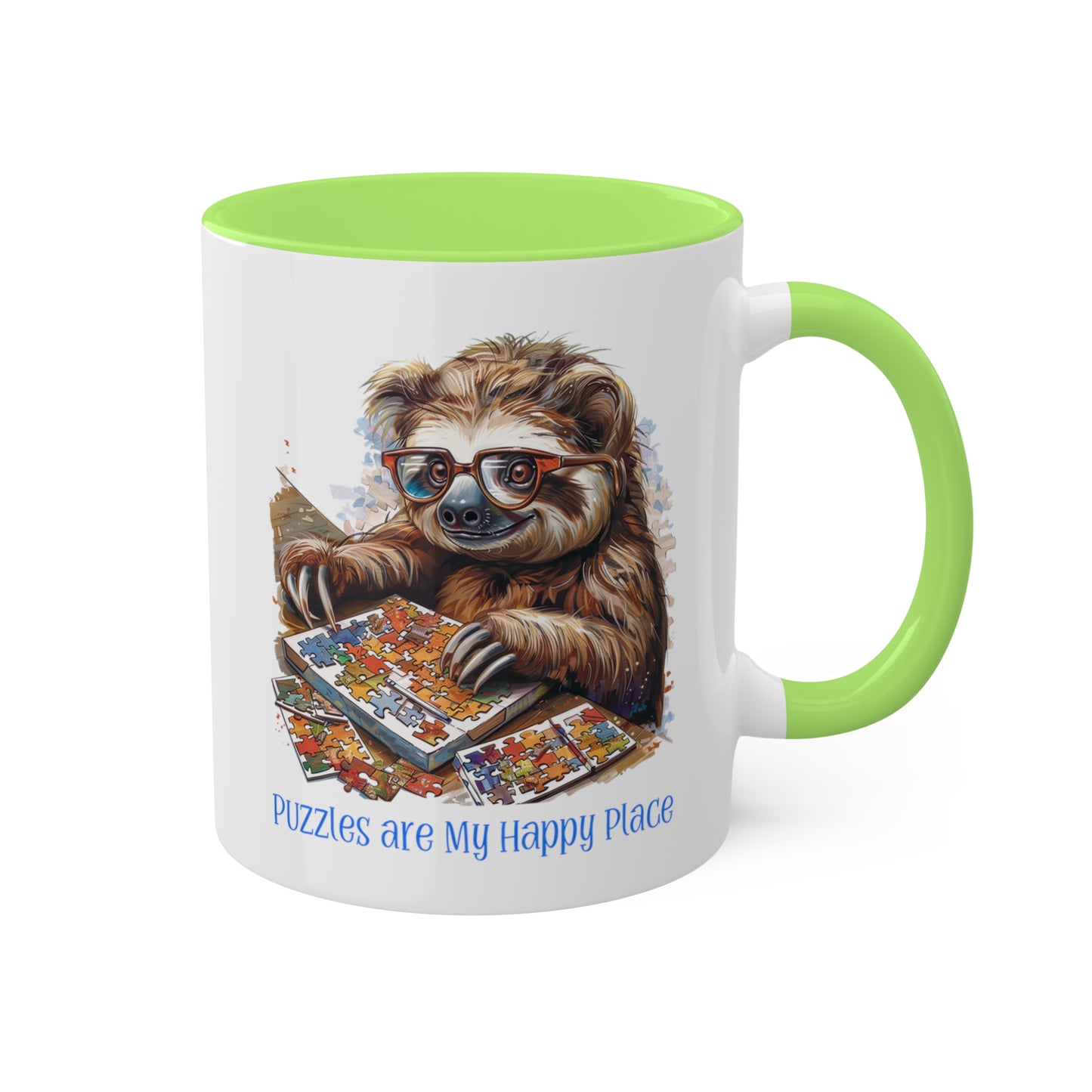 Sloth Puzzler Mug