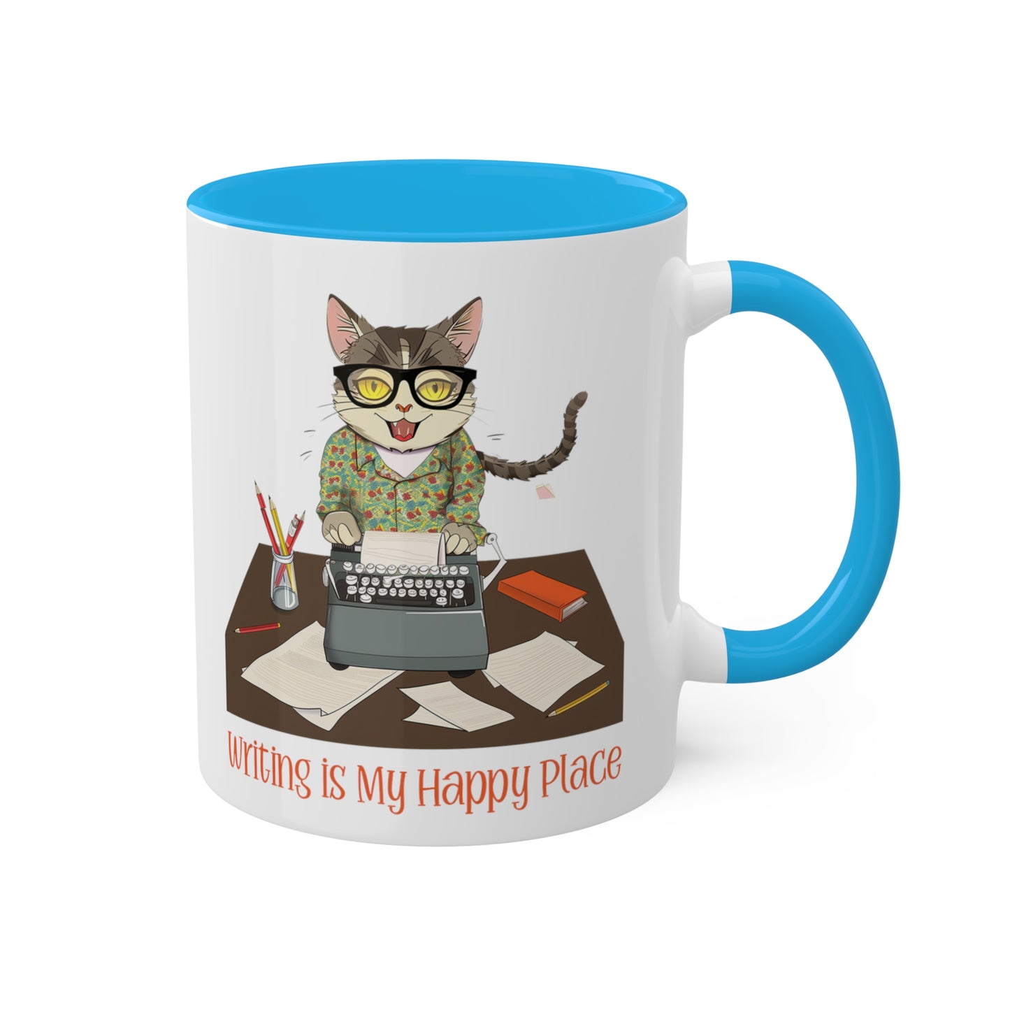 Cat Writer Mug