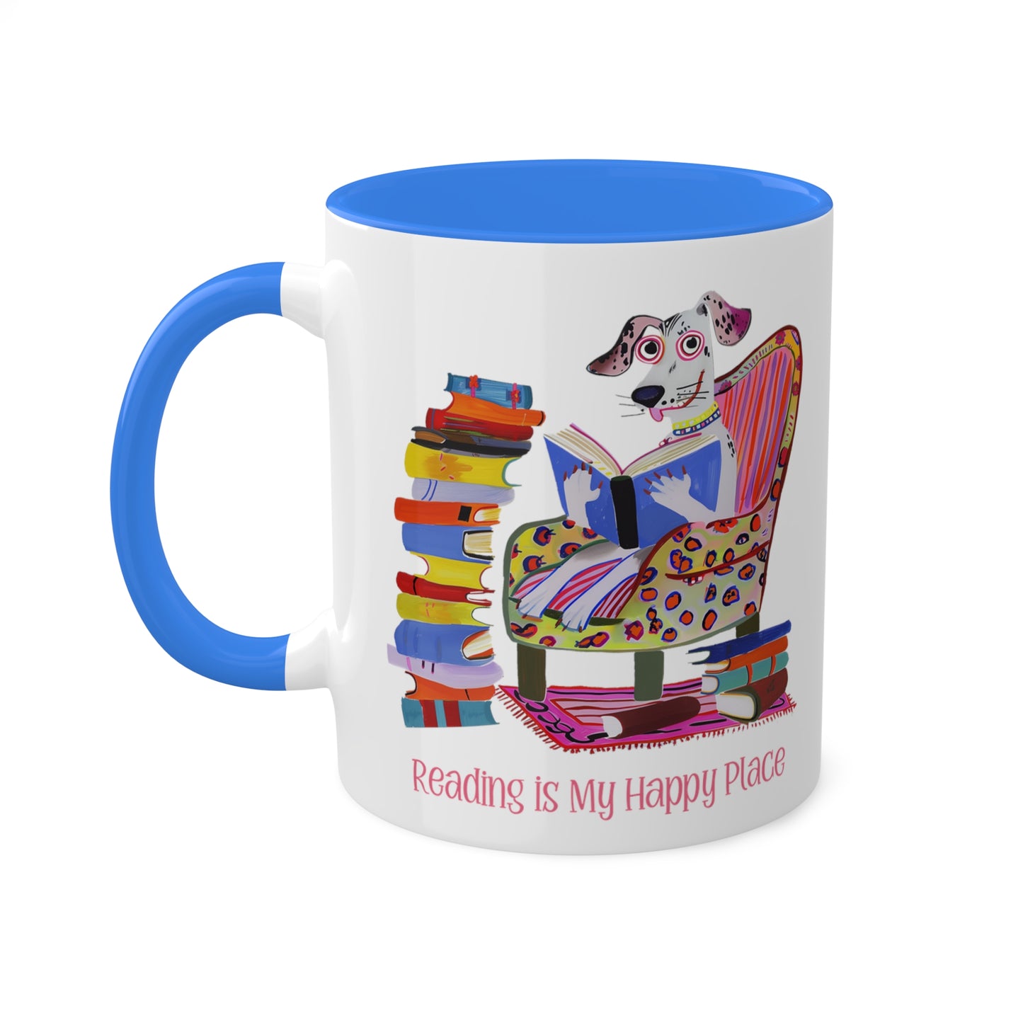 Dalmatian Reading Mug